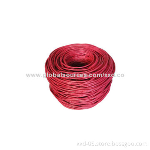 24AWG Solid Copper UTP Cat6 LAN Cable with Rip Wire New PVC Jacket